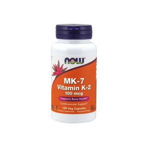 NOW iE MK-7 Vitamin K-2 100mcg 120JvZ/120