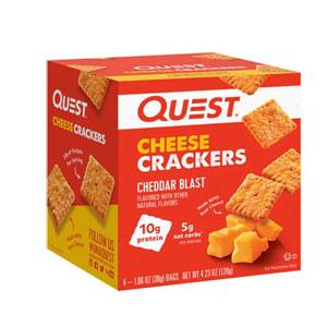 QUEST NU. NGXg Protein Cheese Crackers veCE`[YNbJ[ 4
