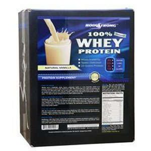 BodyStrong {fBXgO 100% Whey Protein - Natura@i`zGCveC p@4.54kgi10lbs)