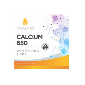 SATURN@(VITALABS)@oC^u Calcium JVE 650mg/60
