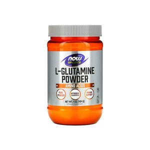 NOW iE L-Glutamine Powder O^~ 454O