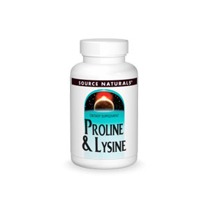 SOURCE NATURAL \[Xi` L-Proline275mg/L-Lysine275mg vW 120