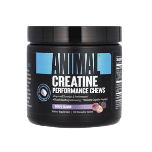 UNIVERSAL@jo[T ANIMAL Creatine Chew Aj} NA`E`Au 120`Au/30