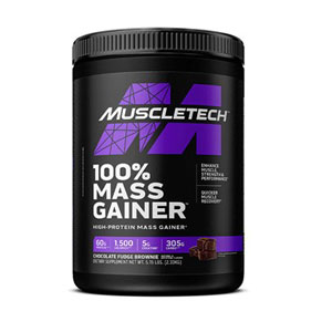 MUSCLE TECH マッスルテック 100% Mass Gainer 5.15 lbs(2.34kg) 100％マスゲイナー