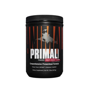 UNIVERSAL　ユニバーサル Animal Primal Preworkout アニマル・プライマル プレワークアウト 507.5グラム/25回