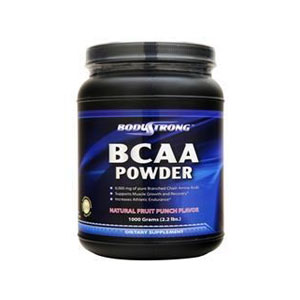 BodyStrong ボディストロング BCAA Powder 粉末・Fruit Punch味 1000グラム