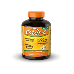 AMERICAN HEALTH AJwX Ester-C with Citrus Bioflavonoids GX^[C 500mg 225/112