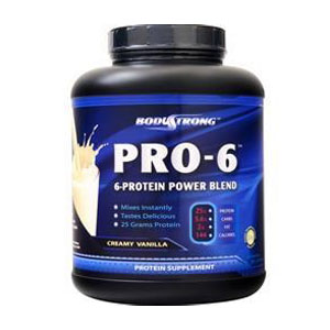 BodyStrong {fBXgO Pro-6 Protein Power Blend v-UveC 2.27kg/63