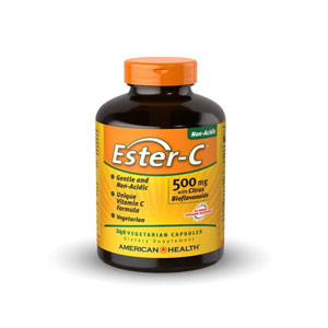 AMERICAN HEALTH AJwX Ester-C with Citrus Bioflavonoids GX^[C 500mg 240JvZ/240