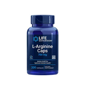 LIFE EXTENSION ライフエクステンション, L-Arginine Caps アルギニン 700 mg 200カプセル/200回