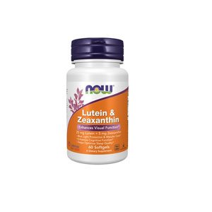 NOW iE Lutein & Zeaxanthin HeC[ALT` 60\tgWF/60
