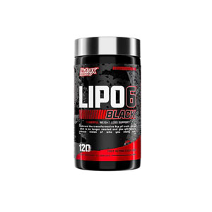 NUTREX�@�j���[�g���b�N�X LIPO 6 BLACK 120�t�̃J�v�Z��