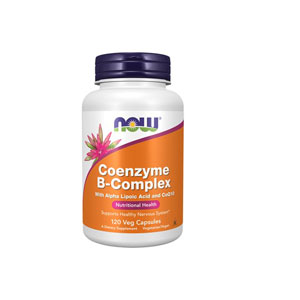 NOW �i�E Co-Enzyme B-Complex �R�G���U�C���a-�R���v���b�N�X 120�x�W�J�v�Z��/60��